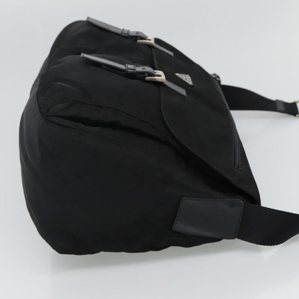 PRADA Shoulder Bag Nylon Black Auth 111971 - Picture 4 of 16